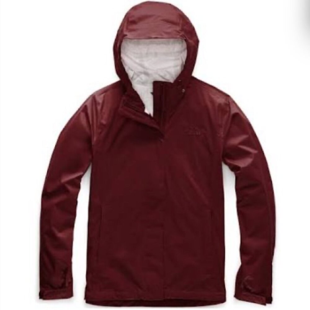 The North Face Venture Rain Jacket Burgandy/Maroon Deep Garnet Red XL